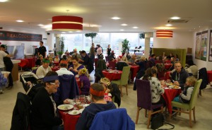 Douglas Stafford Mystery Shopping team support Community Christmas Lunch at 1000 Lakeside
