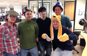 Douglas Stafford Mystery Shopping team support charity Wear A Hat Day