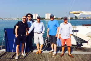 Toyota team enjoy sailing day with Douglas Stafford Mystery Shopping