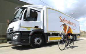 Sainsbury's unveils new lorry focused on cycle safety - Douglas Stafford Mystery Shopping