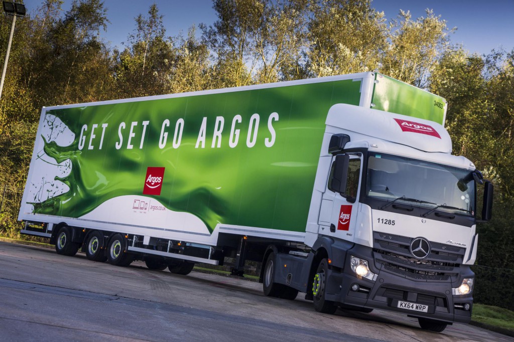 Argos unveils new fleet of Mercedes-Benz and Scania trucks - Douglas Stafford Mystery Shopping