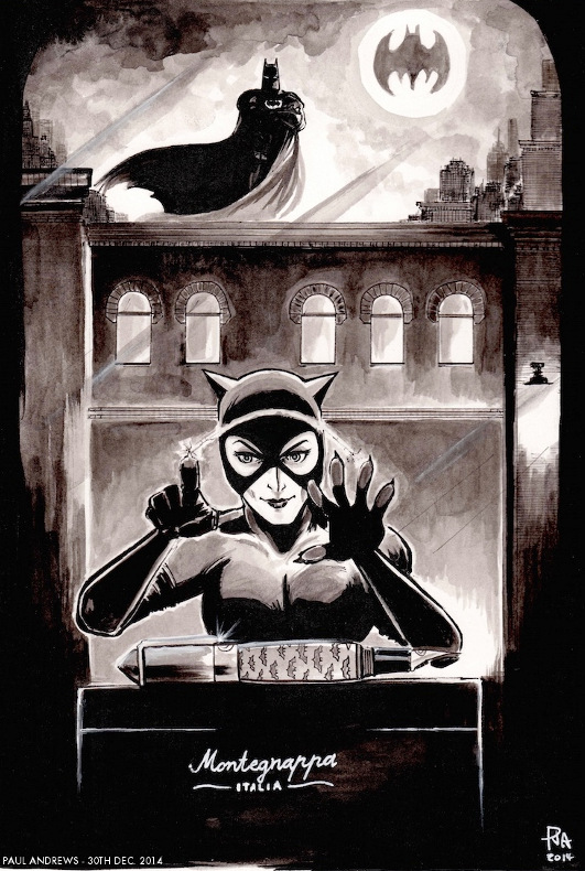 Paul Andrews Montegrappa DC Comics  entry