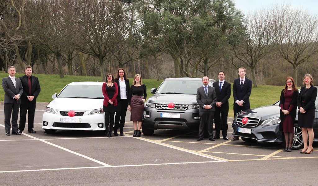 Douglas Stafford supports Toyota's £1m Comic Relief campaign